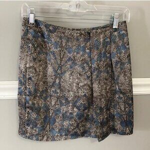 Forever 21 Snake Print Skirt